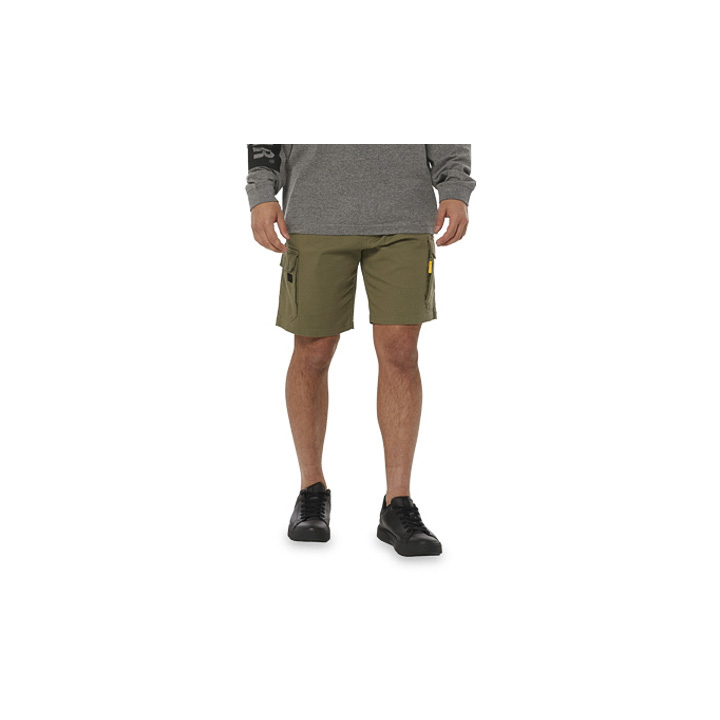 Caterpillar Foundation Cargo Philippines - Mens Shorts - Green 72460NDZM